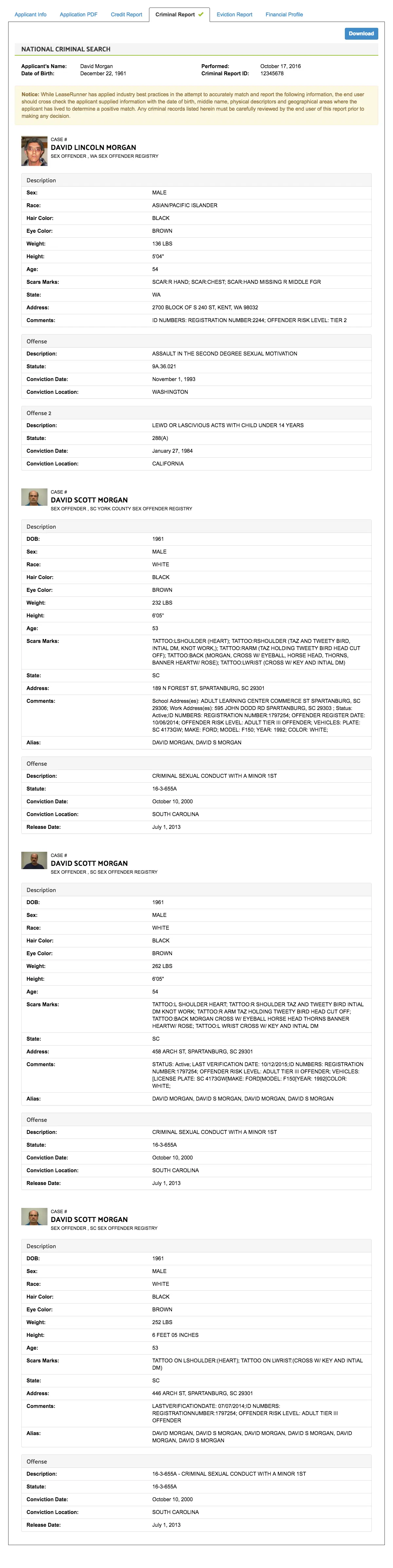 Rental Application For Landlords